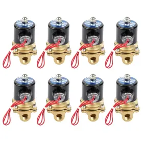 Th829118e The-one-fp 8x For Train Horn Fast Air Ride Suspension Valve Brass Electric Solenoid