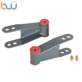 Bw544852th Tinvhy 2 Inch Rear Adjustable Leveling Lowering Shackles Drop Kit For 1975-1986 Gmc C/10