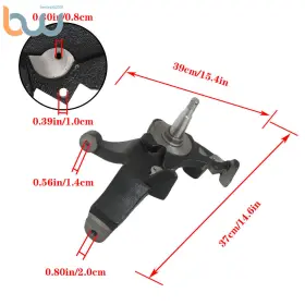 Bw996240th Tinvhy 4 Inch Lift Lifting Spindles For 1988 1989 1990-1998 Chevy Gmc C1500 C2500 2wd 6lug #3
