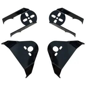 Tms-motors 717690663117 Weld On Upper Lower Behind Axle Mount Air Bag Low Ride Suspension 3.25 Inch
