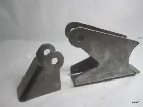 36252234 Top Parts Racing Universal Tri-link Brackets Weld On For Steel Air Ride Or Coilover Suspension 3 Inch