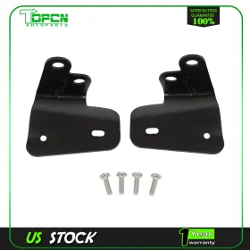 Top18343201s Topcn-autoparts Fits For 2007-2012 Jeep Wrangler 4-door Soft-top Bracket Bow Holders Kit New