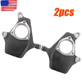 Lsot00069 Topgearsltd 2 Inch Drop Lowering Spindles Set For 2002-2006 Chevy Silverado Gmc Sierra 2wd