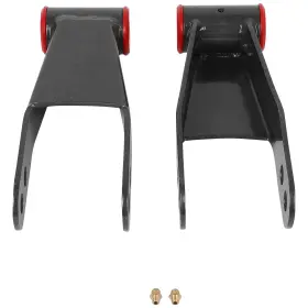 To180803p01 Topoint-autoparts 2 Inch Drop Shackles Kits For 1988-2018 Chevy Silverado Gmc Sierra 1500/c1500 Rear
