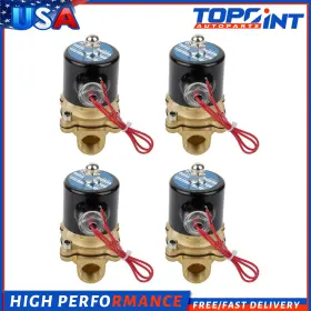 To829114p01 Topoint-autoparts 1/2 Inch Npt Air Ride Suspension Valve Electric Solenoid Brass For Train Horn Set 4 #2 To829114p01 Topoint-autoparts 1/2 Inch Npt Air Ride Suspension Valve Electric Solenoid Brass For Train Horn Set 4 #2