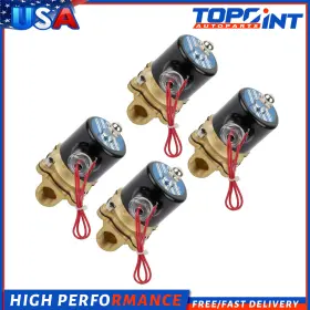To829114p01 Topoint-autoparts 1/2 Inch Npt Air Ride Suspension Valve Electric Solenoid Brass For Train Horn Set 4 #3 To829114p01 Topoint-autoparts 1/2 Inch Npt Air Ride Suspension Valve Electric Solenoid Brass For Train Horn Set 4 #3