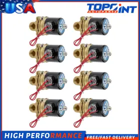 To829115p01 Topoint-autoparts 1/2 Inch Npt Air Ride Suspension Valve Electric Solenoid Brass Fit For Train Horn 8pc To829115p01 Topoint-autoparts 1/2 Inch Npt Air Ride Suspension Valve Electric Solenoid Brass Fit For Train Horn 8pc