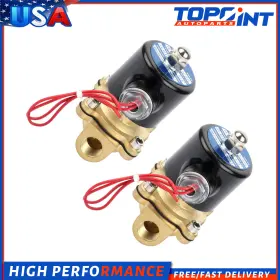 To829116p01 Topoint-autoparts 3/8 Inch Npt Air Ride Suspension Valve Brass Electric Solenoid For Train Horn Set 2 #3 To829116p01 Topoint-autoparts 3/8 Inch Npt Air Ride Suspension Valve Brass Electric Solenoid For Train Horn Set 2 #3