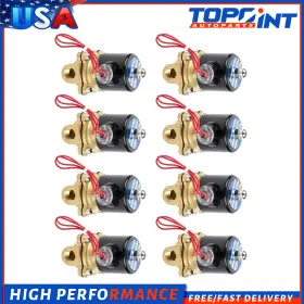 To829118p01 Topoint-autoparts 3/8 Inch Npt Air Ride Suspension Valve Brass Electric Solenoid Fit For Train Horn 8pc To829118p01 Topoint-autoparts 3/8 Inch Npt Air Ride Suspension Valve Brass Electric Solenoid Fit For Train Horn 8pc