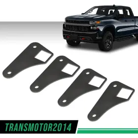 Tra199569 Transmotor2014 Parallel 4 Link Tabs 2 Inch Square Tubing Air Ride Brackets Ladder Bar Mounting New