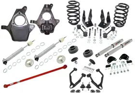 Stp-lk-1018 Trekline Motorsports/belltech/spohn Performance Sporttruckpros 07-14 Tahoe Yukon Suburban 3/5 - 4/6 Lowering Kit
