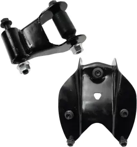 Psa71591 Trq Rearward Leaf Spring Shackle And Bracket Hanger Set Lh Driver Or Rh
