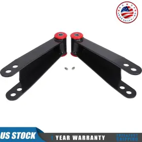 Turbochargermaster 455734656069 3 Inch Lowering Drop Shackles For Chevy Silverado 2001-2010 Gmc Sierra 3500hd 2500hd