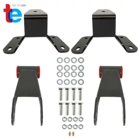 Tr62302 Turitrade For 1973/1974-1995/1996 Ford F100 4 Inch Drop Kit Leveling Lowering Shackles Hangers