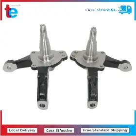Turitrade Tr71166 2x For Ford Pinto 1973-80 Mustang Ii 1974-78 Forged Steel 2 Inch Drop Spindles