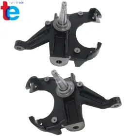 Tr71208 Turitrade 2.5 Inch Front Drop Spindles Lowering Kit For 1973-1987 Chevy C10 2wd 4.3l 5.0l