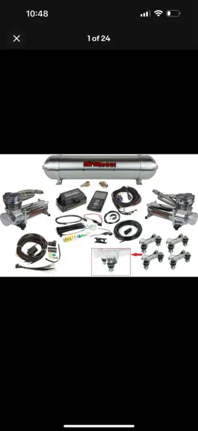Amk-3p Twisted Images Air Management Package With Lift Performance 3p Ride Height Control System