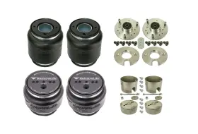 30-102437 Universal Air 2as 2ah1 1057 2005-2010 Challenger Front Rear Bags W And Bag Brackets Suspension