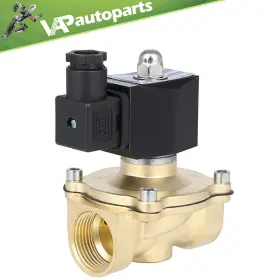 Va128408p01 Vap-autoparts 1 Inch Npt Air Suspension Valve Solenoid Brass Electric 12v Gas Water N/c