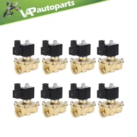 Va843233p01 Vap-autoparts Brass For 8pcs 1 Inch Npt 12v Electric Solenoid Air N/c Ride Suspension Valve