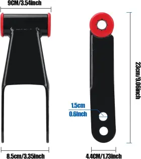712120 Vehito 2 Inch Rear Drop Lowering Shackle Kit Fit 2019-2022 Chevy Silverado Gmc Sierra 1500 #3 712120 Vehito 2 Inch Rear Drop Lowering Shackle Kit Fit 2019-2022 Chevy Silverado Gmc Sierra 1500 #3