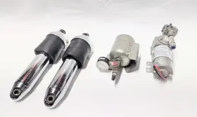 Ac-98 Viair Harley Wide Glide Mc Air Ride Motorcycle Suspension Kit Fits Many Models