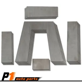 Zp112101 Vr Auto Parts Weld-on Lowering Truck Under Bed Frame 10 Inch Tall Step C Notch Kit 3 Wide New #2