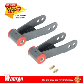 Wg2801232 Wansgo For Ford F100 3.9l 5.0l 5.9l 6.4l 65-72 2 Inch Rear Drop Shackle Lowering Kit
