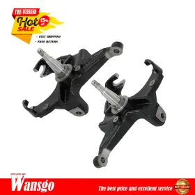 Wg3486350 Wansgo For Gmc C1500 Suburban 1979-1986 Pair 3ftft Drop Lowering Spindles 1.25 Inch Rotor 2wd