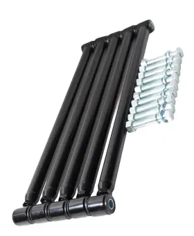 Wanzijiu Ab Un002 6x5 4 Link Suspension Kit 5-bars Set Black Weld-on Parallel For Classic Car Air Ride