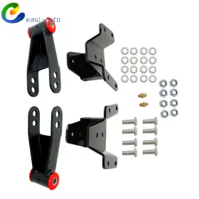 Ea1463398su Wflnhb 4pcs For Ford F100 Ranger 1965-1972 2wd 4 Inch Rear Drop Lowering Hanger Shackle Kit Ea1463398su Wflnhb 4pcs For Ford F100 Ranger 1965-1972 2wd 4 Inch Rear Drop Lowering Hanger Shackle Kit