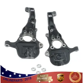 On1346944l Wflnhb For Gmc Sierra 1500 2019 2020-2025 2wd Pair Of Front 2 Inch Drop Lowering Spindles