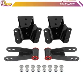 Wh17612501e Wheeltech Fits For 1965-1972 Ford F100 4 Inch Drop Kit Leveling Lowering Shackles Hangers New Wh17612501e Wheeltech Fits For 1965-1972 Ford F100 4 Inch Drop Kit Leveling Lowering Shackles Hangers New