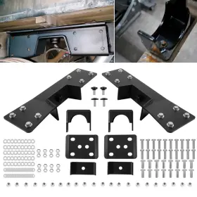 6ftftrear X-parts Xp1073 Axle Drop Lowering C Notch Flip Kit For Chevy Silverado Gmc Sierra 99-07