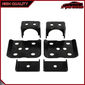 X180913p01 X-partsclub Black Fits 99-2006 Chevy Silverado And Sierra 1500 6 Inch Lowering Drop Rear Axle Flip