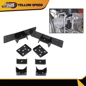 Yew71159 Yellowspeed Fit For 99-06 Chevy Silverado Sierra Pickup 6 Inch Rear Axle Lowering C Notch And Flip