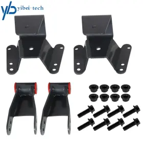Yi198814t Yibei-tech 4inch Rear Drop Lowering Kit Hanger Shackle For Chevrolet Gmc C10 2wd 1973-1987