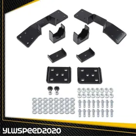 V-02afa4552abk Ylwspeed20 Rear Axle Lowering C Notch&flip Kit Fit For 99-07 Chevy Silverado Sierra Pickup V-02afa4552abk Ylwspeed20 Rear Axle Lowering C Notch&flip Kit Fit For 99-07 Chevy Silverado Sierra Pickup