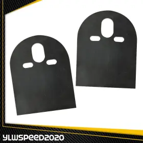 V-02ccf0002asl Ylwspeed20 2500lb 2600lb Pair Steel Upper D Plate Mounting Brackets Air-bag Suspension