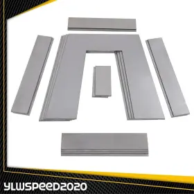 V-02rpc0002asl Ylwspeed20 Bed Frame 10 Inch Tall Step C Notch Kit 2 Wide Fit For Weld On Lowering Truck Under