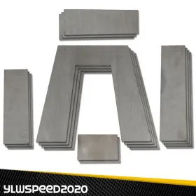 Yl20241120-2 Ylwspeed20 Weld-on Lowering Truck Under Bed Frame 10 Inch Tall Step C Notch Kit 3 Wide New #2