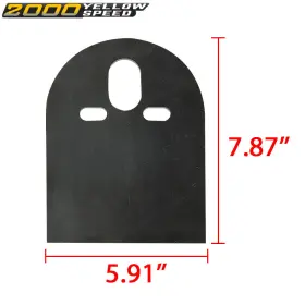 Y-02ccf0002sl Ylwspeed2000 Pair For 2500lb 2600lb Upper D Plate Mounting Brackets Air Suspension #3