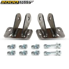 Y-02lka4504a Ylwspeed2000 Front Shock Relocation / Extender Kit Lowered Truck Fit For 63-87 Chevy C10 C20