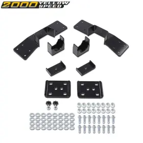 Ylw133375 Ylwspeed2000 6 Inch Rear Axle Lowering C Notch And Flip Fit For 99-06 Chevy Silverado Sierra Pickup #2