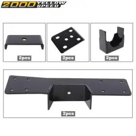 Ylw133375 Ylwspeed2000 6 Inch Rear Axle Lowering C Notch And Flip Fit For 99-06 Chevy Silverado Sierra Pickup #3