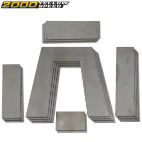 Ylw149943 Ylwspeed2000 Weld-on Lowering Truck Under Bed Frame 10 Inch Tall Step C Notch Kit 3 Wide New #2