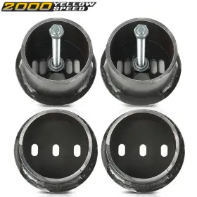 Ylw34692 Ylwspeed2000 Universal Front Ride Bag Brackets Kit Cups 4.5 Inch Od Fit For Chevy Car Truck #2