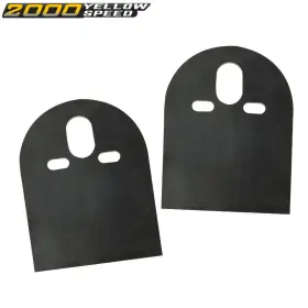 Ylw866621 Ylwspeed2000 Pair For 2500lb 2600lb Upper D Plate Mounting Brackets Air Suspension