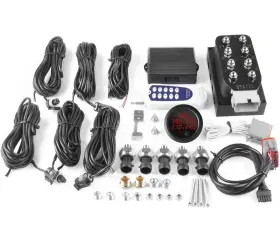 Zhsymx Smv-02n-bk-kit9a-05-lzq 8 Valves Solenoid Valve Air Ride Suspension Manifold Remote Controller 12v