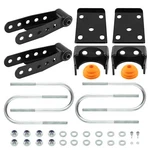 5" Lowering Flip Kit For Dodge Ram 1500 2WD 2002-2008 Shackles + Axle Relocators. Fixed Price $176.65.